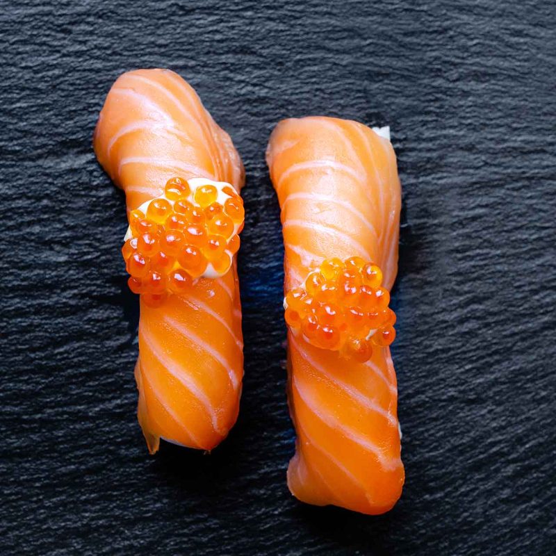 Royal Salmon Nigiri - Billede 1