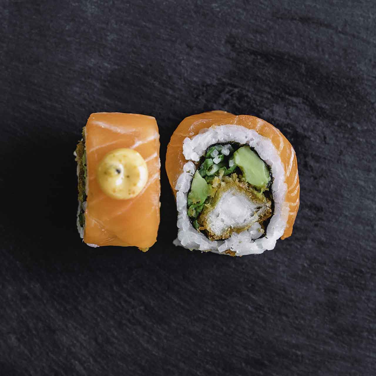 Laks og crispy Laks og Crispy - Billede 1