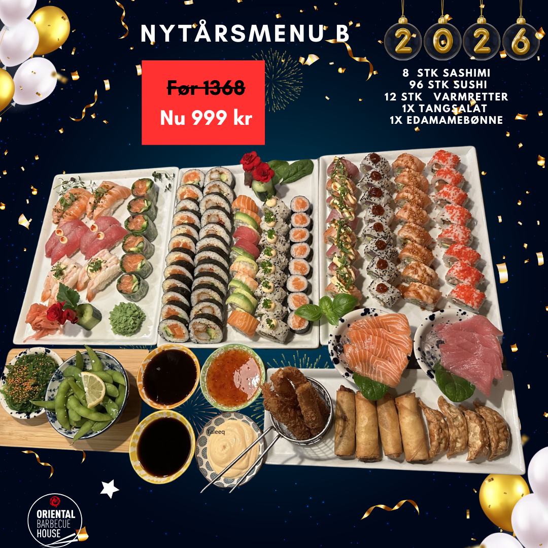 Nytårsmenu B (1080 x 1080 px)