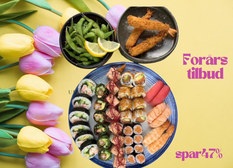 forårstilbud (750 x 540 px) Forårs sushi tilbud - Billede 1