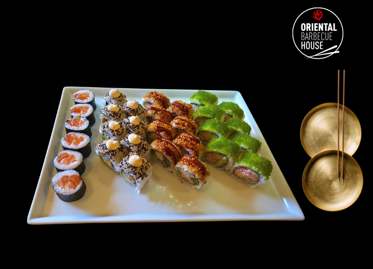 32stk-tilbud Sushi Takeaway Tilbud - 32 stk. Sushi - Billede 1